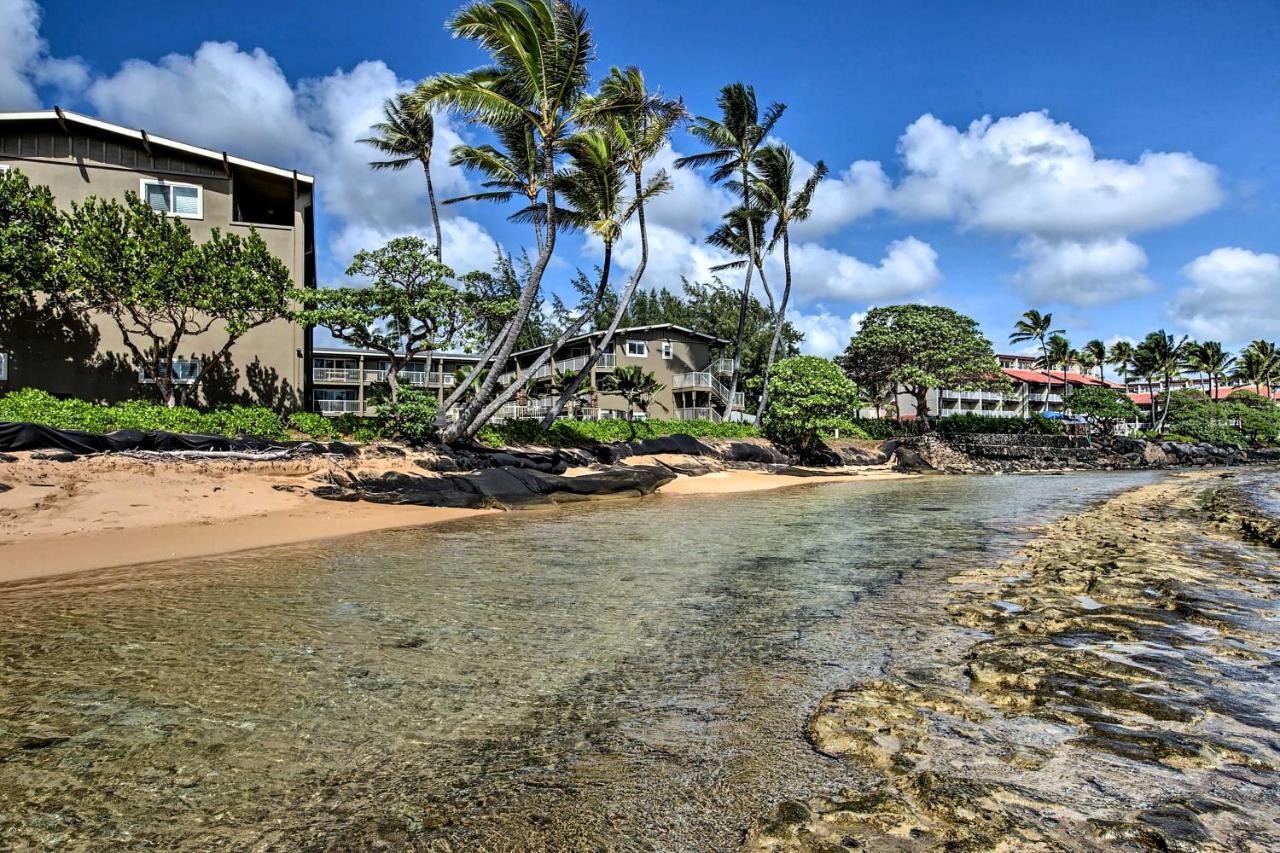 Waipouli Beachfront Condo With Balcony And Ocean Views Kapa'a Exterior foto